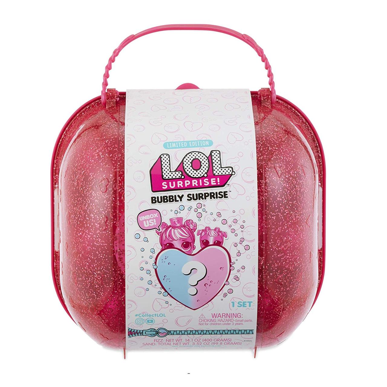 

Кукла LOL Bubbly Surprise Pink Сердце-сюрприз в розовом кейсе (558378)