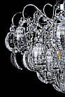 Кришталева люстра СветМира на 6 лампочок зі вбудованим LED підсвічуванням на пульті управління VL-2668/6, фото 2