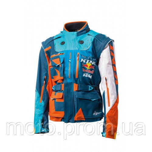 

Легкая вентилируемая куртка КТМ для бездорожья со съемными рукавами размеры М L