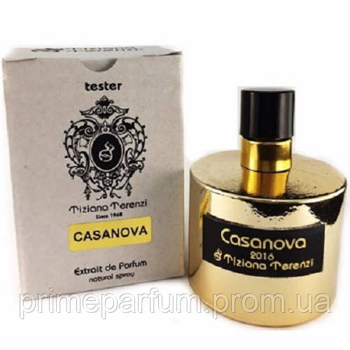 

TESTER Tiziana Terenzi Casanova 100 ml/мл Мужские/Женские духи Тестер ОАЭ Тизиана Терензи Казанова