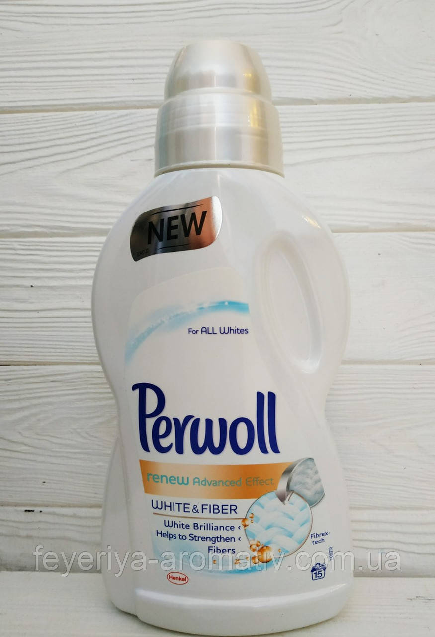 Засіб для прання білих речей Perwoll renew white s fiber 900ml