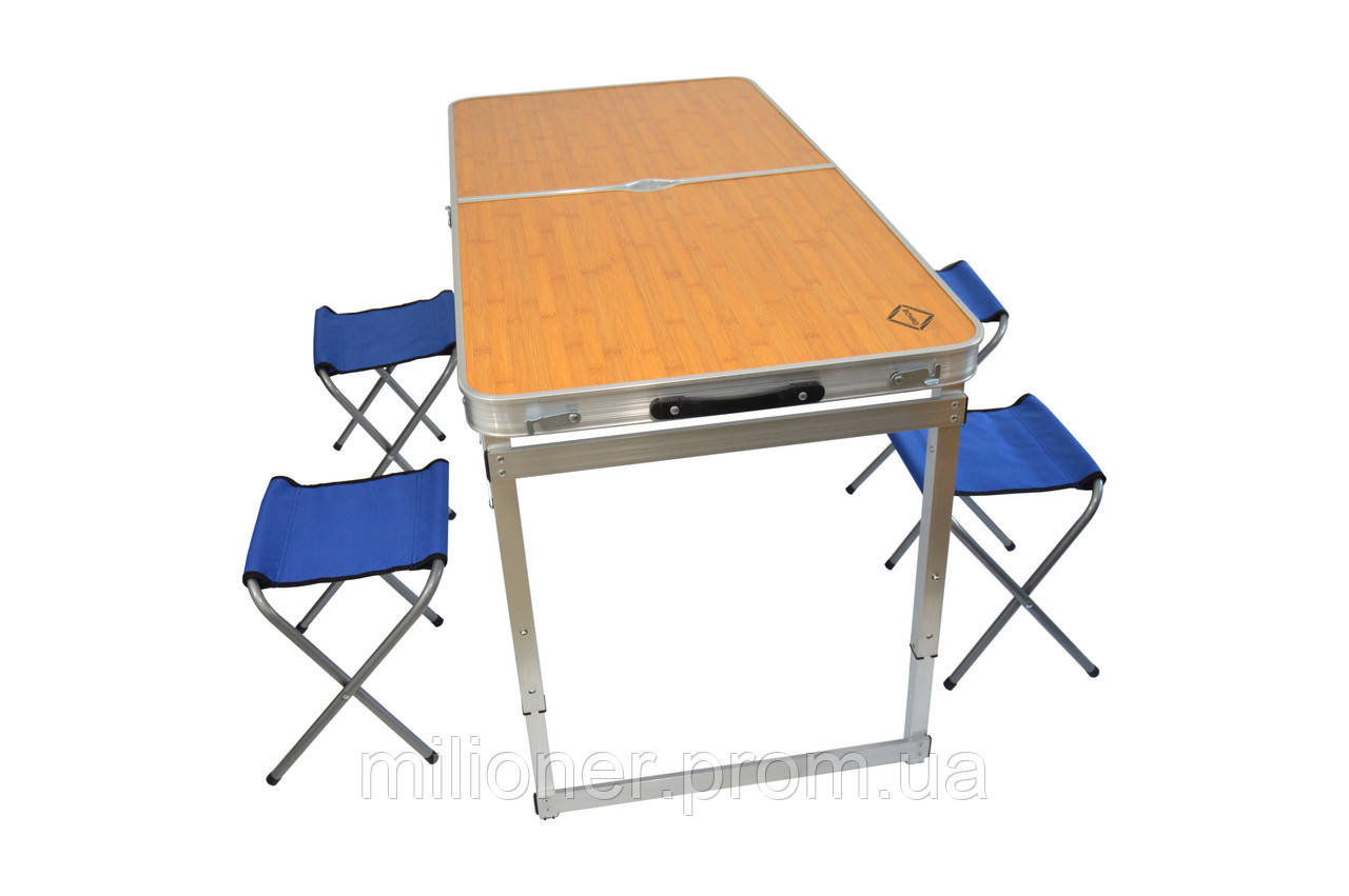 Раскладной стол для пикника со стульями Bonro модель C, фото 1