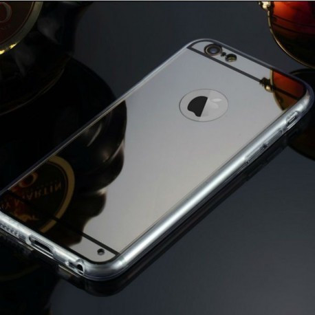 

Зеркальный силиконовый чехол для iPhone 6Plus/6S Plus Черный infinity