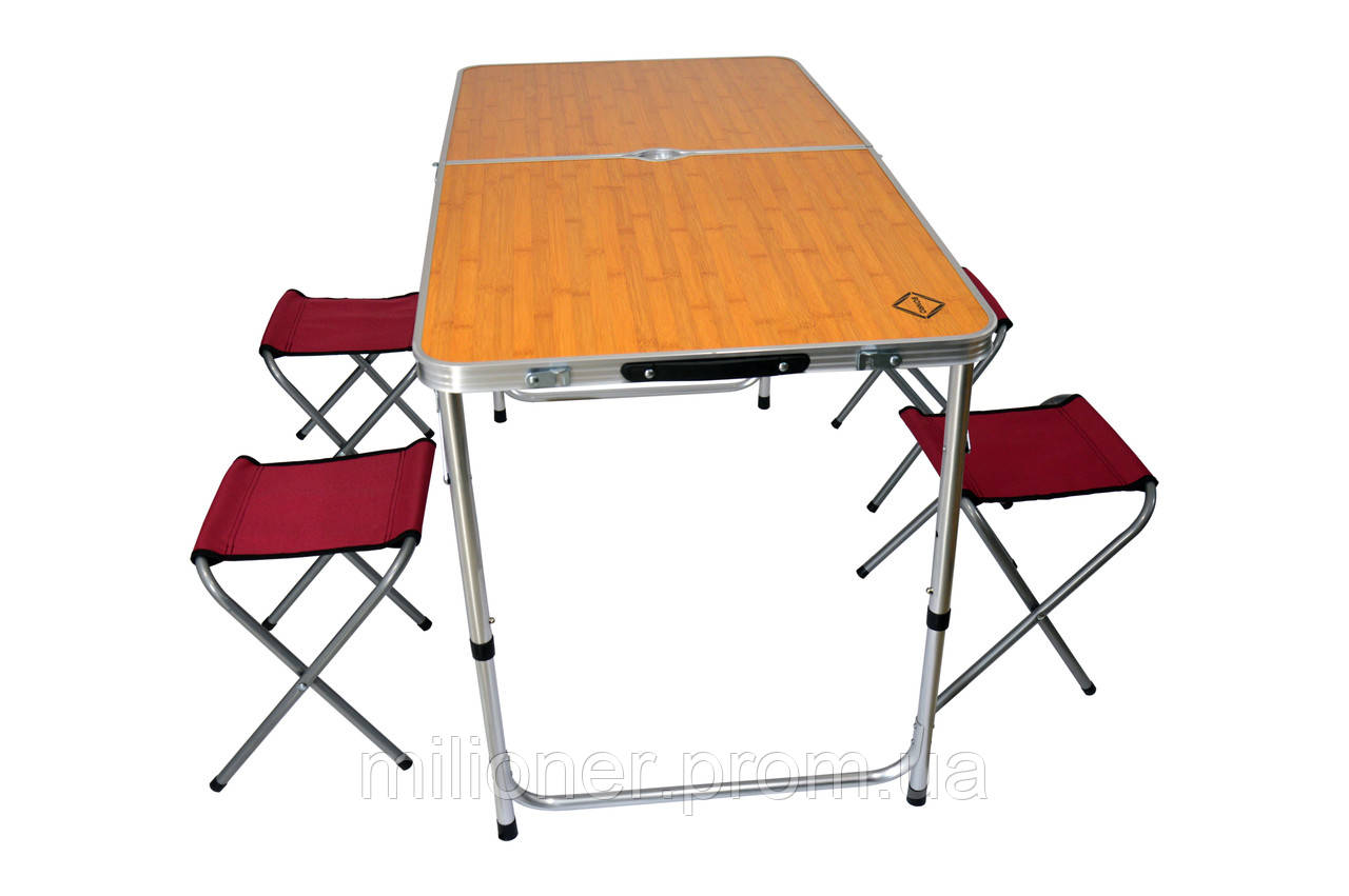 Раскладной стол для пикника со стульями Bonro модель D, фото 1