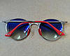 Жіночі сонцезахисні окуляри в стилі RAY BAN (3602 024/3F), фото 5