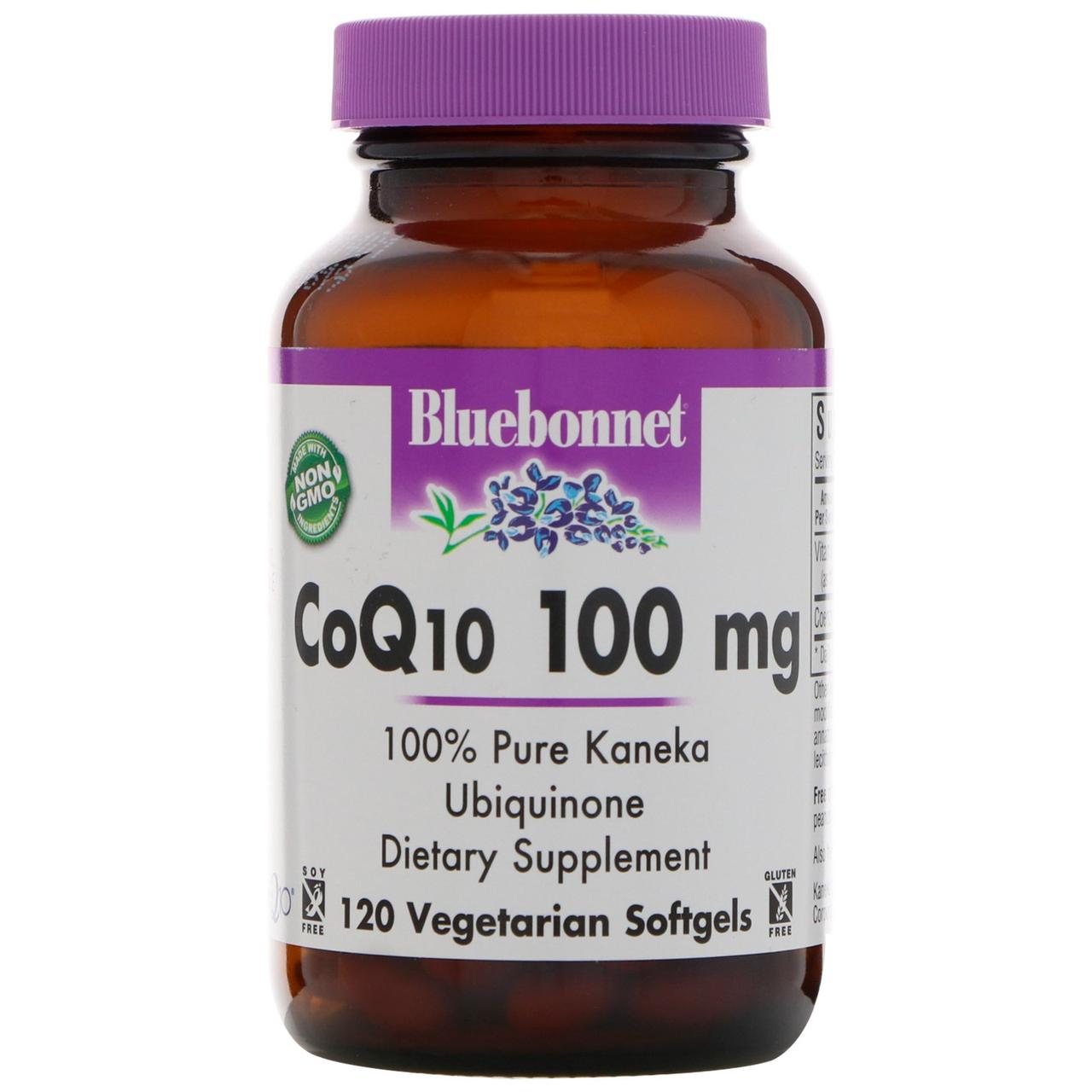 

Bluebonnet Nutrition, CoQ10, 100 мг, 120 желатиновых капсул