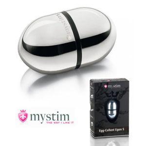 

Яйцо для электростимуляции Mystim Egg-cellent Egon Egg S, Серый