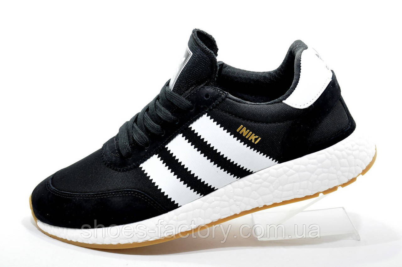 

Кроссовки унисекс в стиле Adidas Originals Iniki Runner, Black\White 38-24.5см., Черный