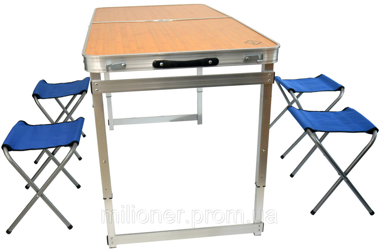 Раскладной стол для пикника со стульями Bonro модель C, фото 2