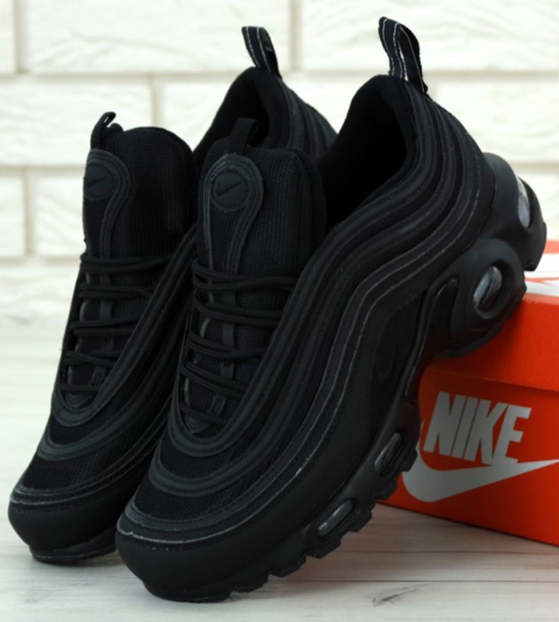 air max plus 97 all black