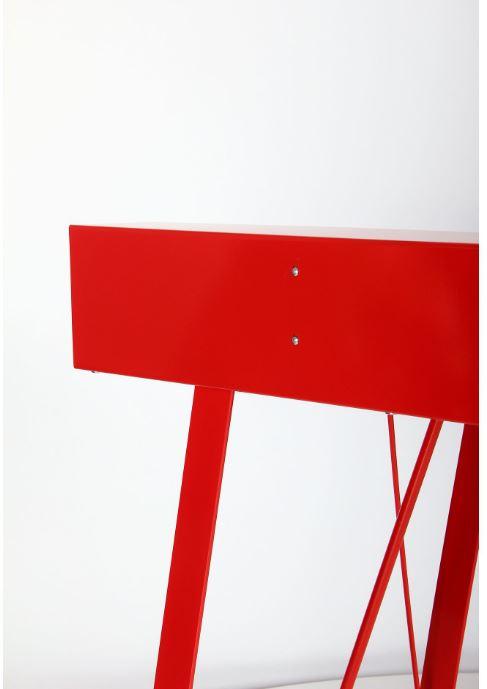 Компьютерный стол Mayakovsky красный/белый (фото 12)