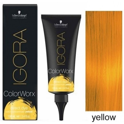 

Schwarzkopf Igora colorworx Краска для волос прямого действия желтый