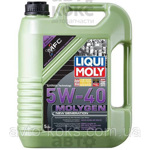 

Моторное масло синтетическое LIQUI MOLY Molygen 5W40 5L