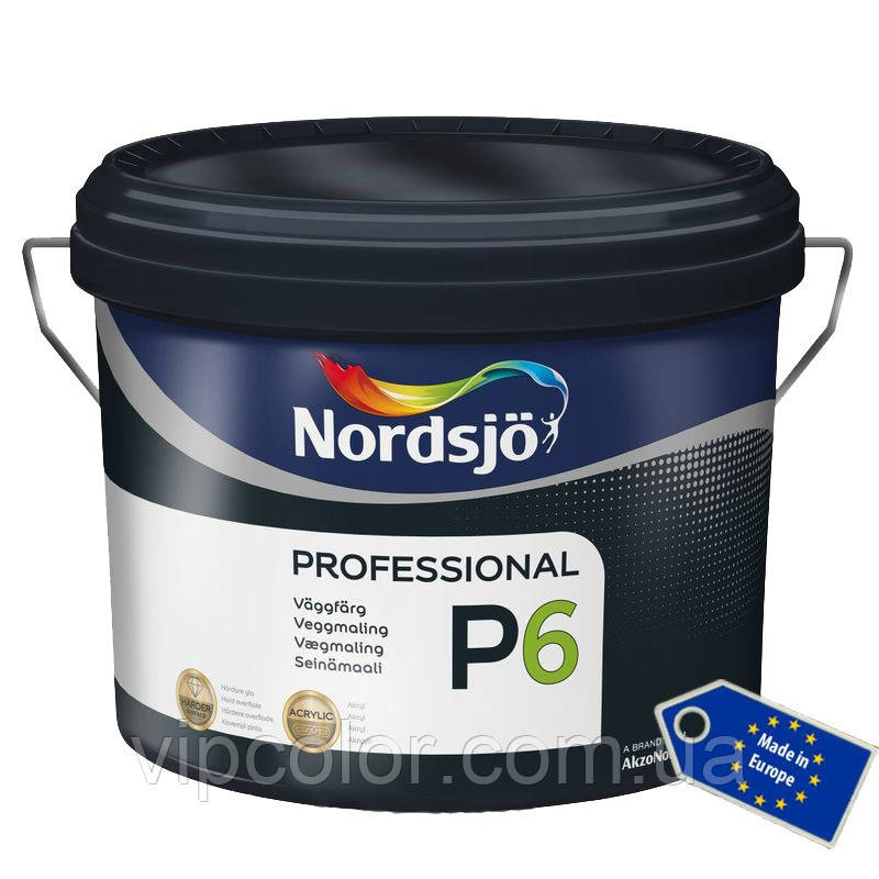 

Sadolin PROFESSIONAL P6 Белый BW 10 л матовая краска для стен