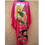 Шовкова сукня кімоно квіти японії, фото 2