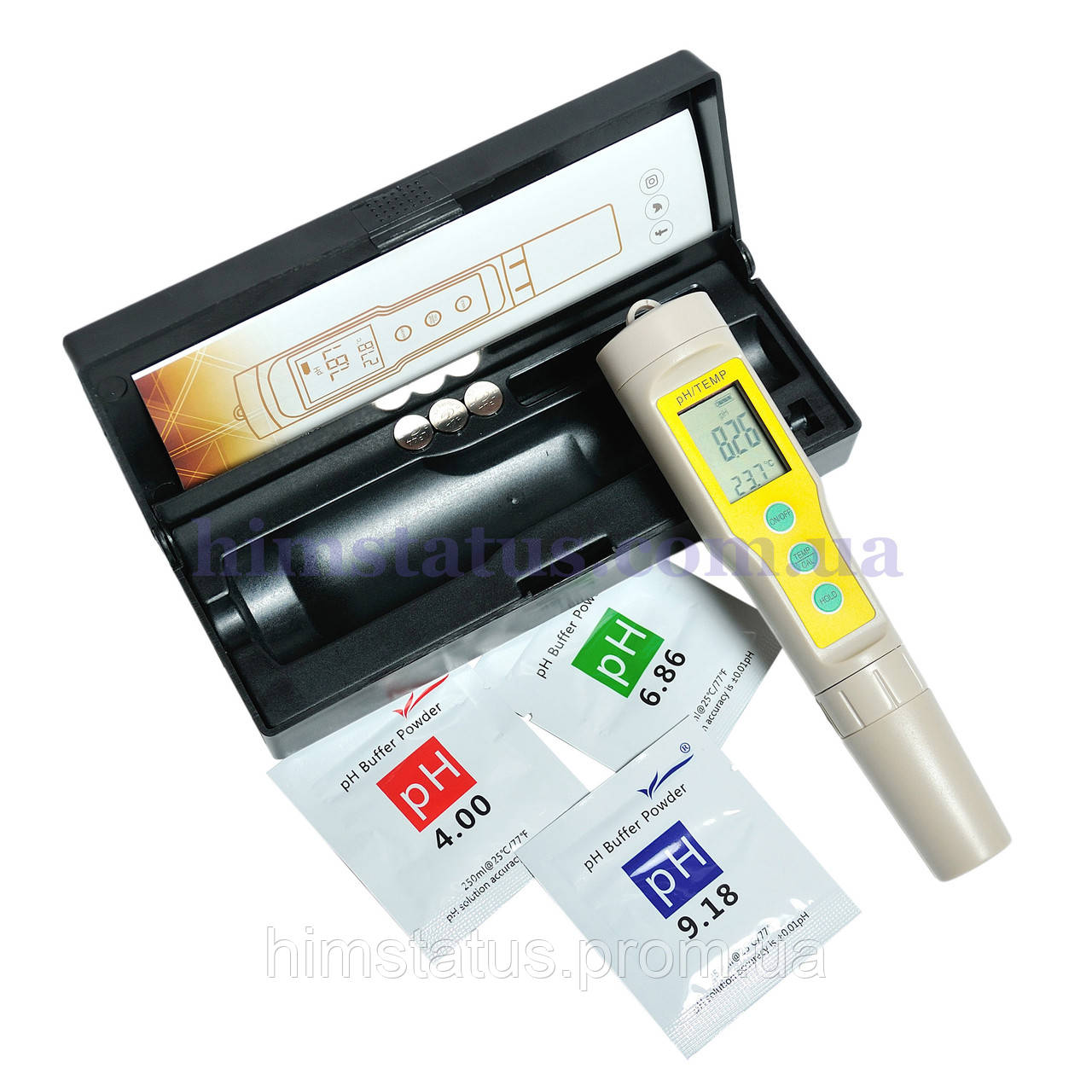 

PН-метр рH 035Z (0-14 pH, 0.1...+60 °C, АТС, влагозащищенный, автокалибровка)