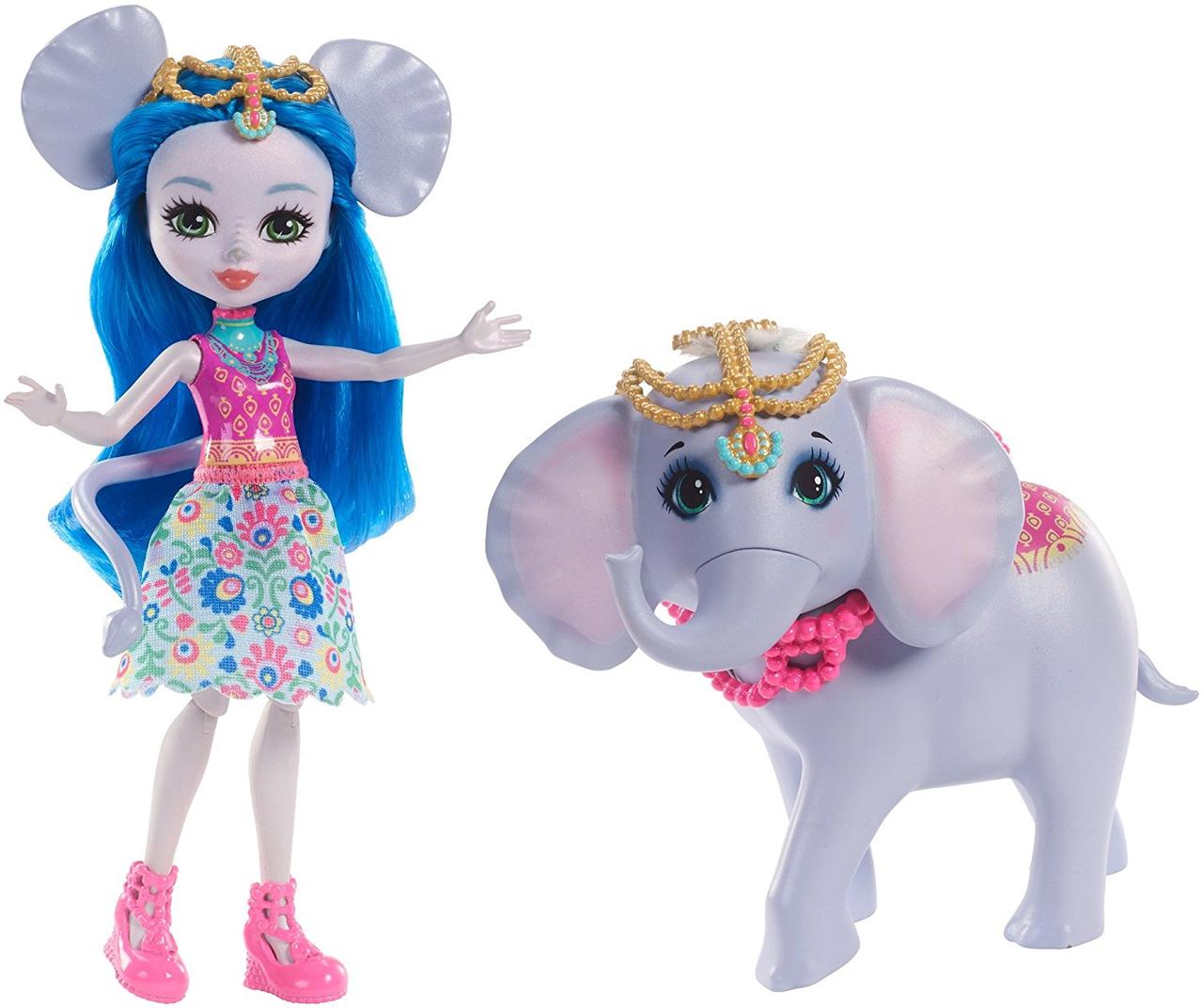 

Кукла Слонёнок Екатерина и Антик Enchantimals Ekaterina Elephant Dolls with Antic FKY73