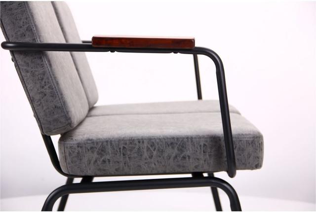 Кресло Utwo черный / бетон (фото 6)