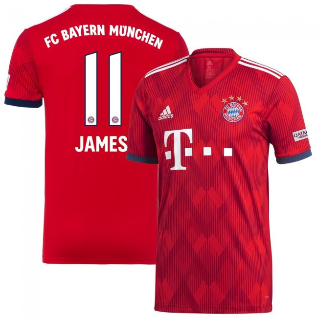 

Футбольная форма ФК Бавария Мюнхен Хамес (FC Bayern Munchen James) 2018-2019 Домашняя 26 (на рост 140-145 см)