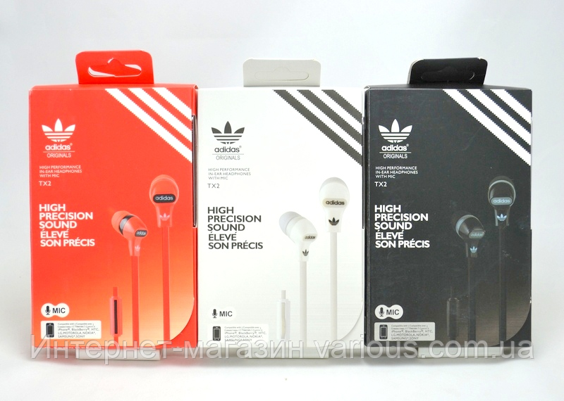 Наушники с Микрофоном Adidas TX2 — в Категории "Наушники и Гарнитуры" на  Bigl.ua (945554692)