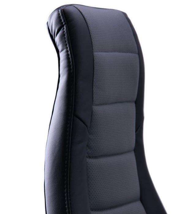 Кресло Форс (СX 0678 Y10-01) Черный/вставка Серый (фото 7)