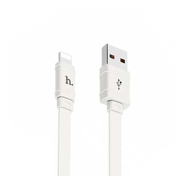 

Кабель USB-Lightning Hoco X5 Bamboo 1m White, Белый