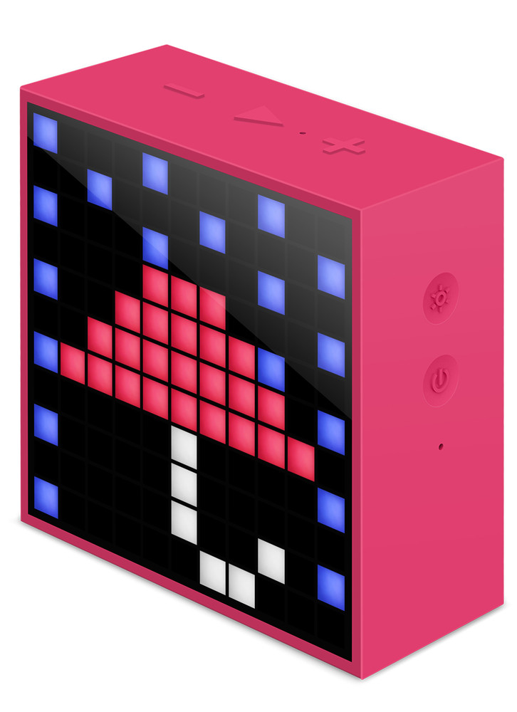 

Колонка Вluetooth DIVOOM Timebox-mini pink