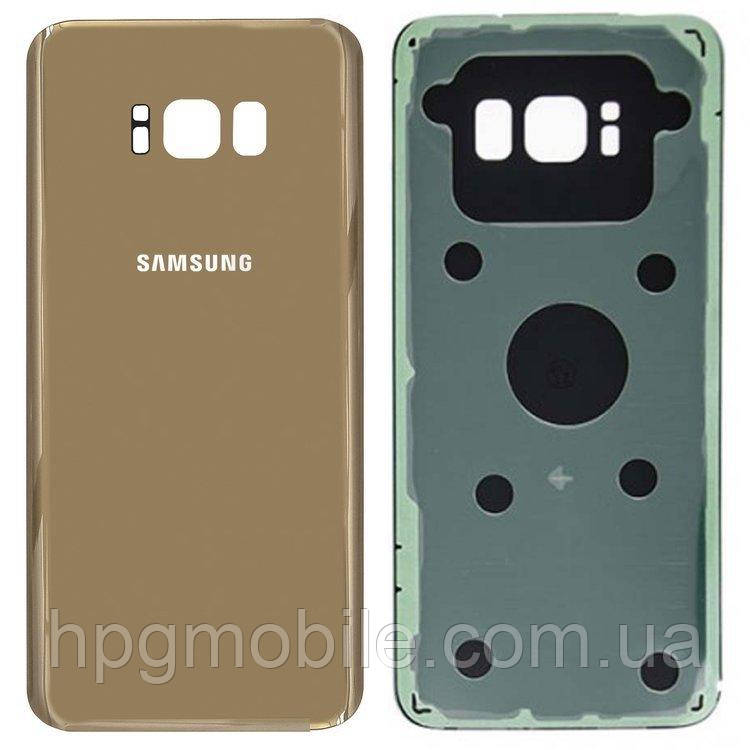 

Задняя панель корпуса (крышка аккумулятора) для Samsung Galaxy S8 G950F, G950FD Золотистый - Maple Gold