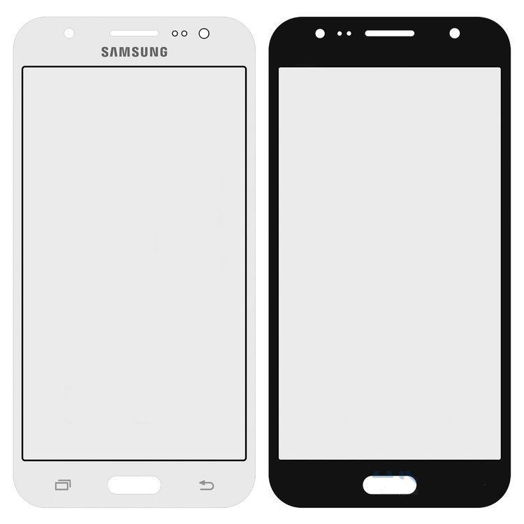 Стекло экрана Samsung J500H Galaxy J5 (2015) белое + OCA пленка