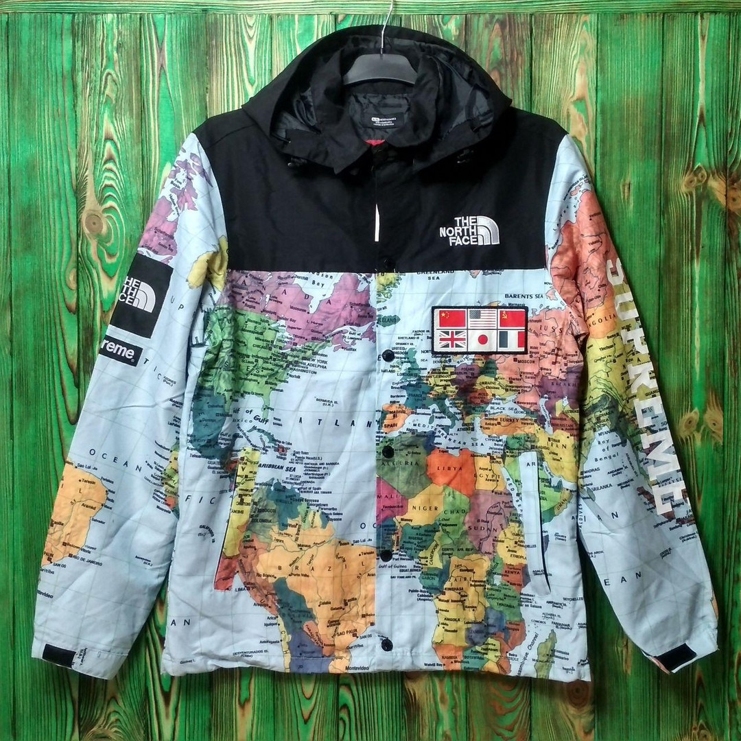 tnf map jacket