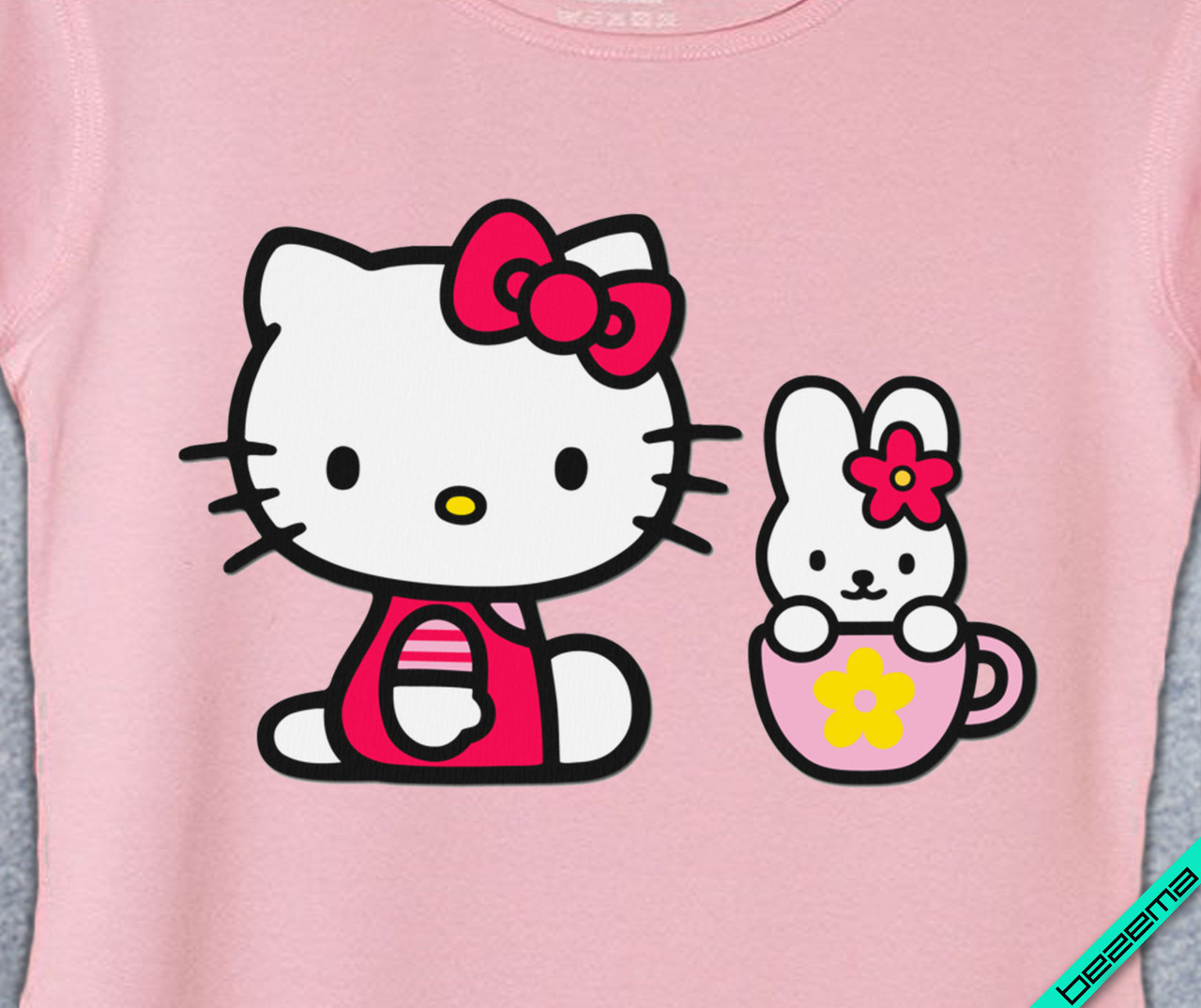 Как зовут зайца из hello kitty белого