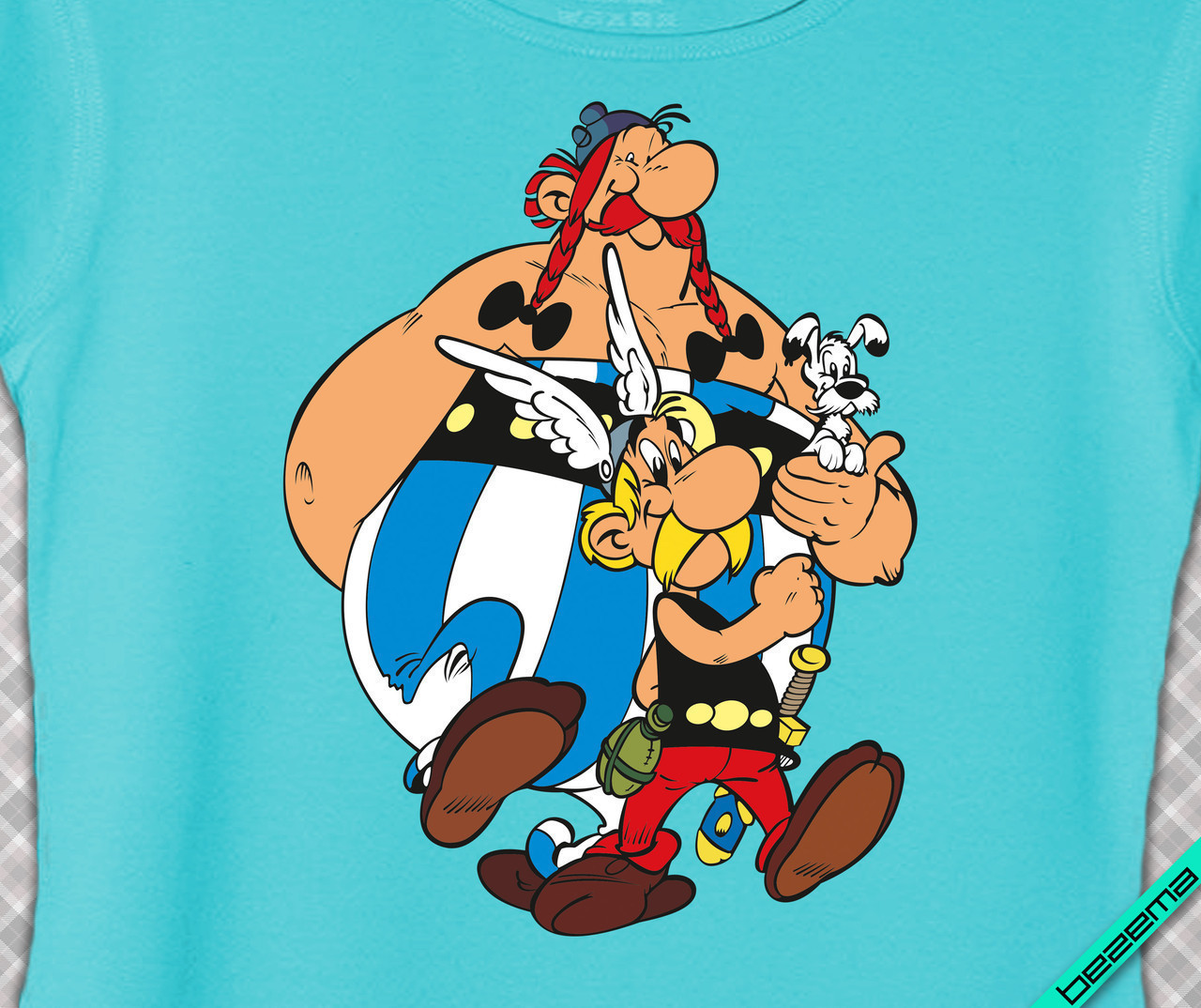 

Термоперевод на кардиганы Asterix Obelix and Idefix [Свой размер и материалы в ассортименте]