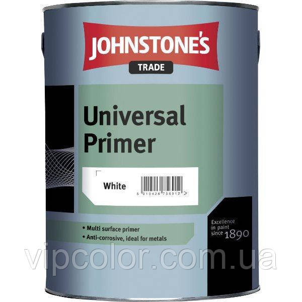 

Johnstones Universal Primer 5 л грунтовка на растворителе для внутренних и наружных работ