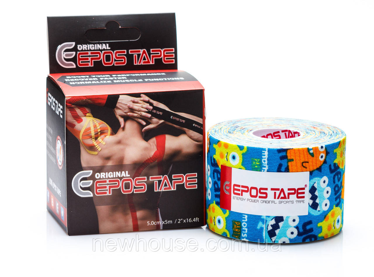 

Кинезио тейп EPOS TAPE 5м, монстры