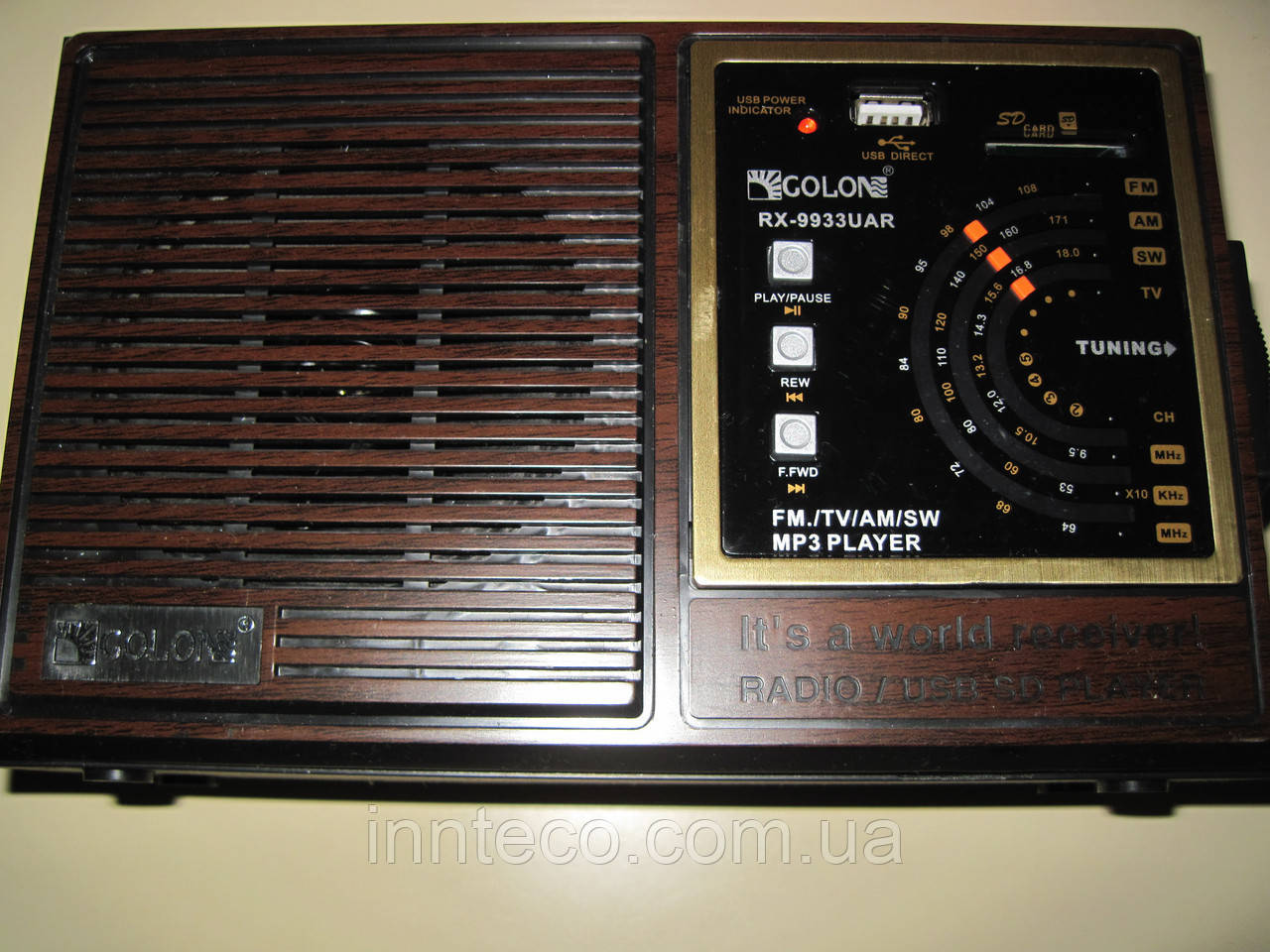 

Радиоприемник для дачи Golon RX-9933 UAR