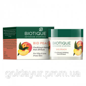 Biotique bio peach peel off mask