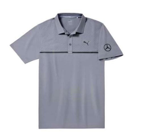 Мужская рубашка-поло Mercedes Men's Golf Polo Shirt, Grey (B66450291)