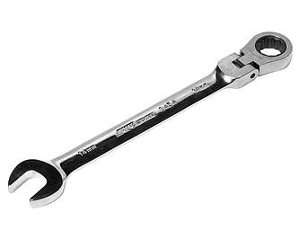 Ключ рожково-накидной с трещоткой (шарнир) 14 мм JTC 3454 JTC