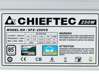 Блок живлення Chieftec Smart SFX-250VS