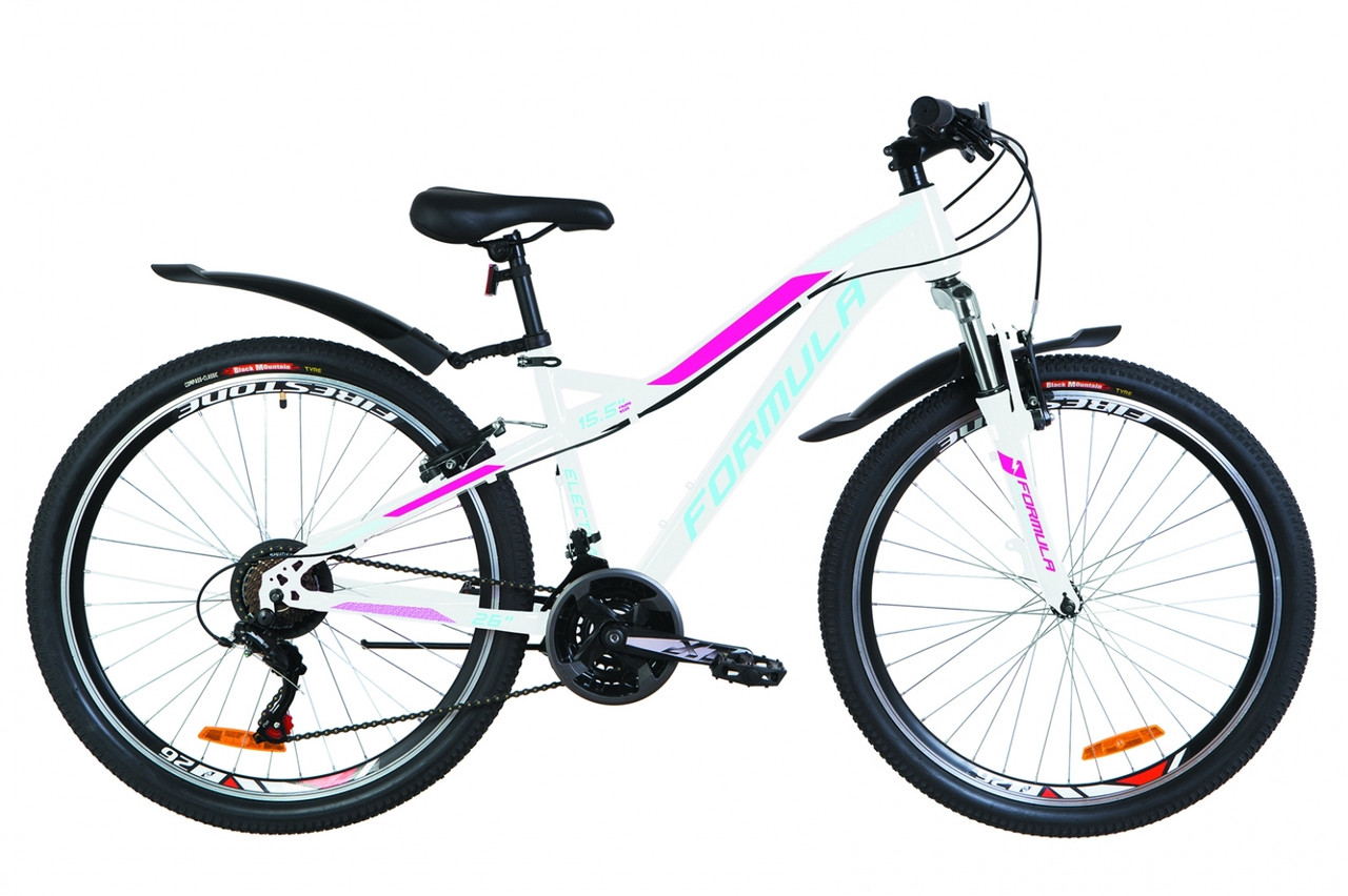 

Горный велосипед FORMULA ELECTRA AM VBR 26"(бело-розовый с голубым)