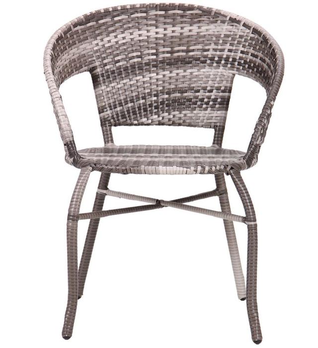 Кресло Catalina ротанг серый (фото 2)