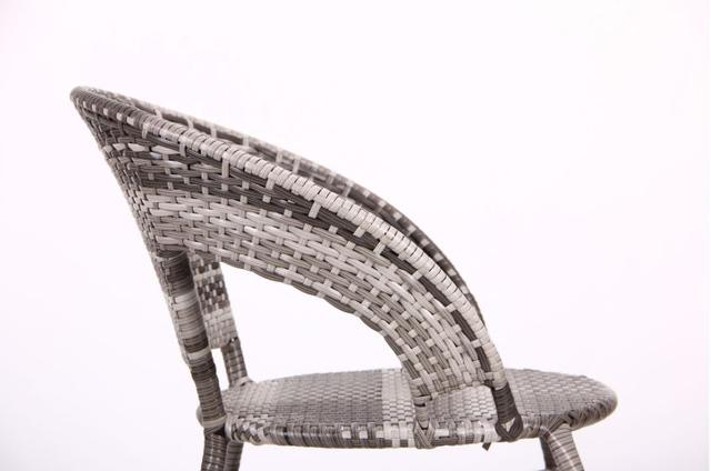 Кресло Catalina ротанг серый (фото 7)