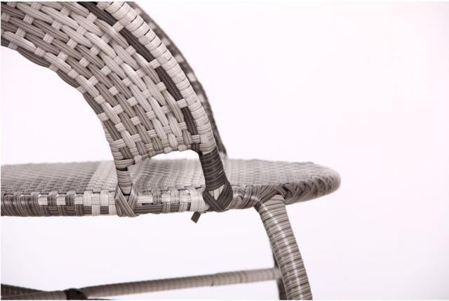 Кресло Catalina ротанг серый (фото 11)