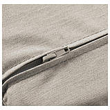 IKEA POANG Підставка для ніг, коричневий, Книса світло-бежевий (092.446.83), фото 5