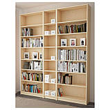 IKEA BILLY Книжкова шафа, березовий шпон (690.234.00), фото 2
