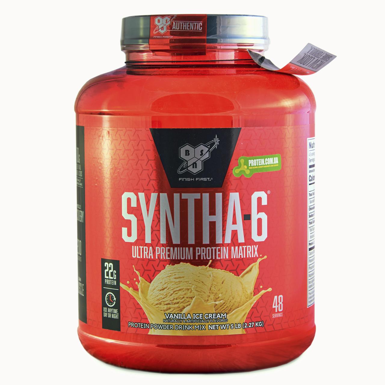Синтой 6. Syntha-6, 2270 g (ваниль). BSN Syntha-6. BSN Syntha-6 Vanilla. BSN Syntha-6 2270 гр***.