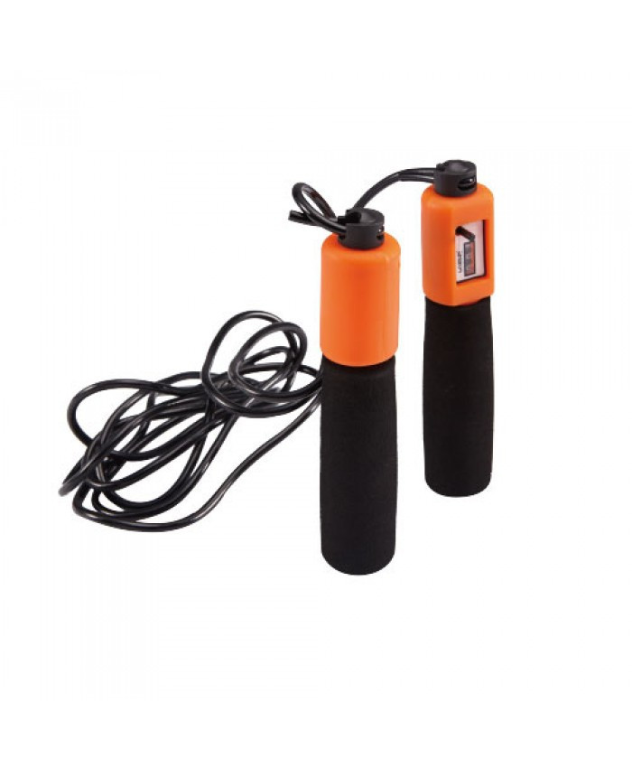 

Скакалка со счетчиком LiveUp Digital Jump Rope 2.7 м (LS3119) Orange/Black