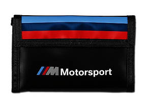 Оригінальний гаманець BMW M Motorsport Wallet, Black (80212461148)