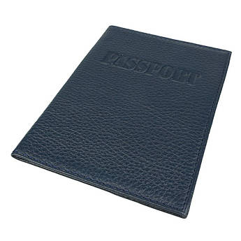 Обкладинка для паспорта Canpellini 0324 темно-синя