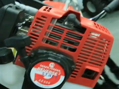 Потужний бензиновий двигун мотокоси Maruyama BC500H-RS
